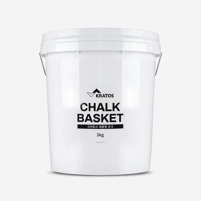 크라토스 초크 바스켓 대용량 탄마가루 짐초크 그립 가루초크 3kg