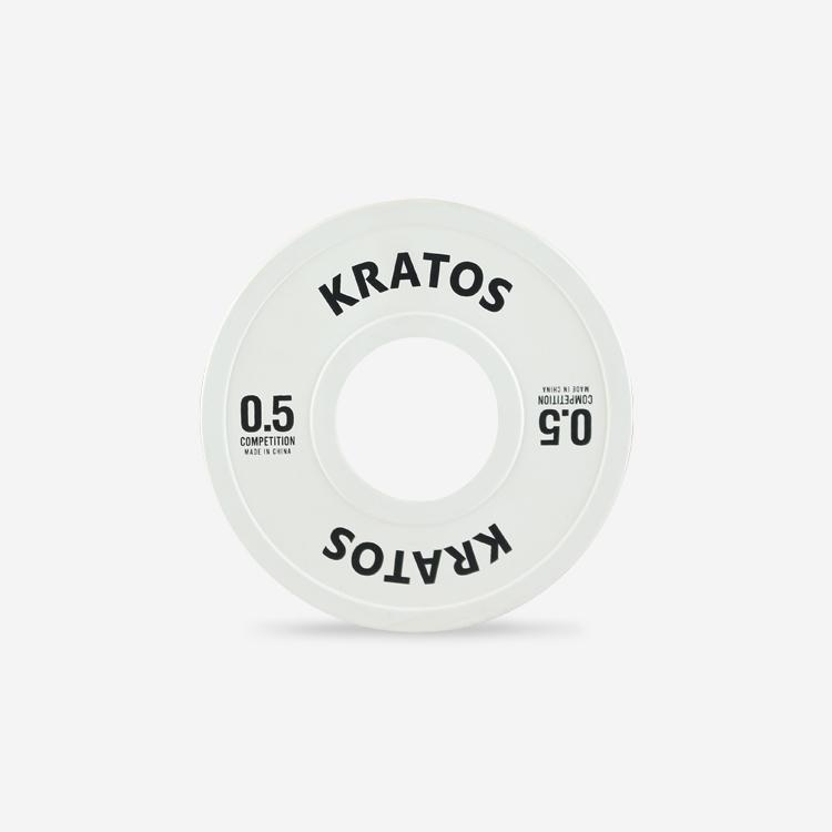 크라토스 고무 저중량 원판 0.5KG (2개1세트)